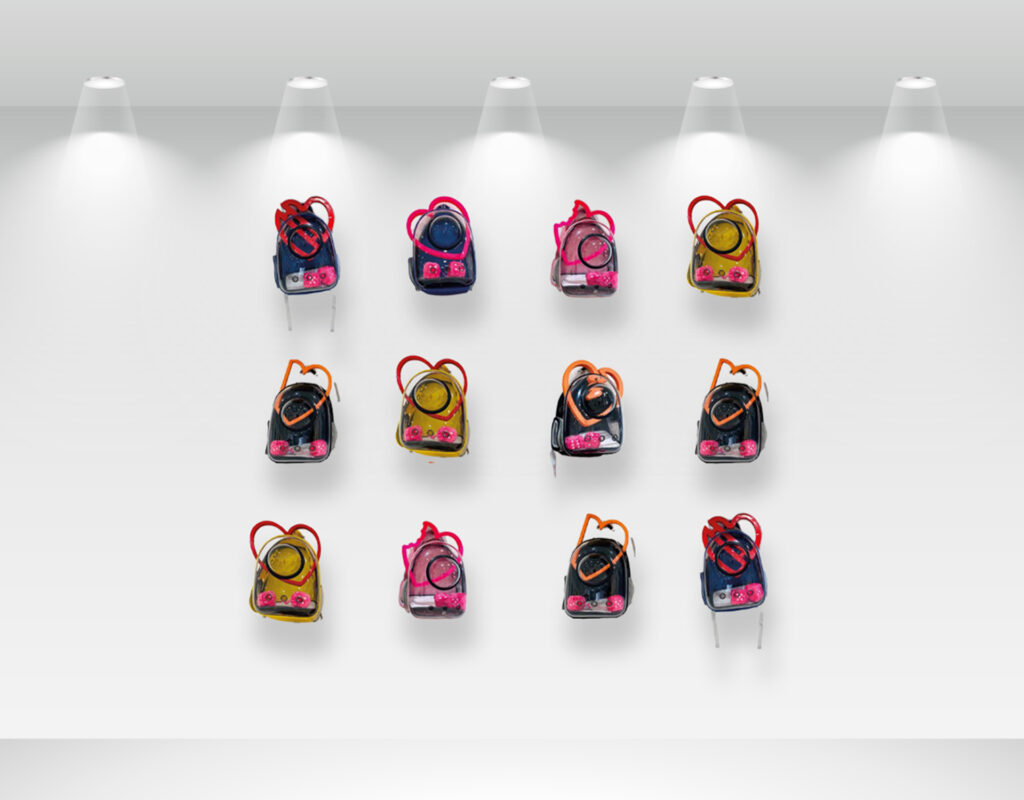 Exposiciones Mochilas para cargar amor